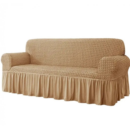 Set huse canapea 3 locuri si 2 fotolii bej- sethcnp002 CAMERA/LIVING ROOM