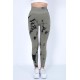 Colanti Fitness Modelatori cu Talie Inalta Gri -cl970 Lichidare de stoc