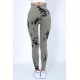 Colanti Fitness Modelatori cu Talie Inalta Gri -cl970 Lichidare de stoc