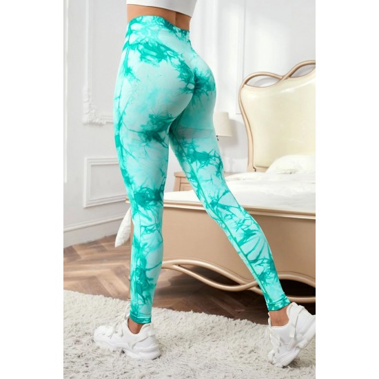 Colanti Fitness Modelatori cu Talie Inalta Turcuaz -cl971 Lichidare de stoc