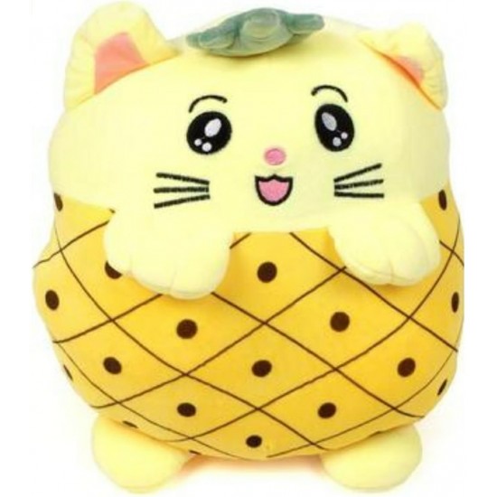 Jucarie Multifunctionala de Plus cu Paturica  Ananas- jcp123 DECORATIUNI