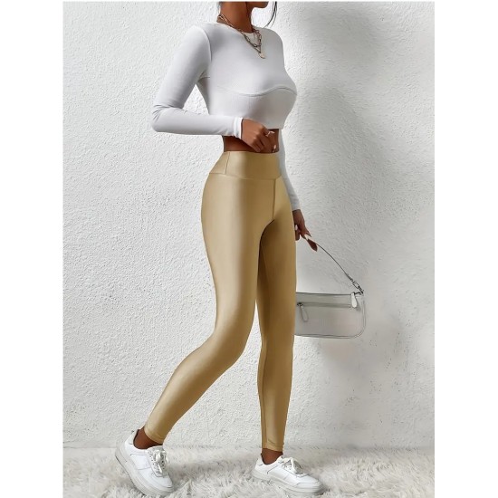 Colanti Luciosi Lycra Nude- cl125 Lichidare de stoc