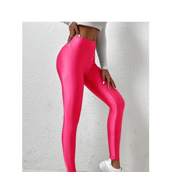 Colanti Luciosi  Lycra Roz- cl123 Lichidare de stoc