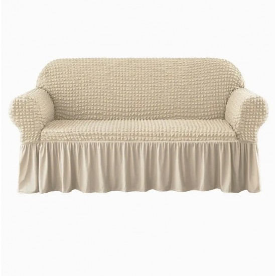 Husa alba pentru canapea cu 3 locuri- huscnp004 CAMERA/LIVING ROOM