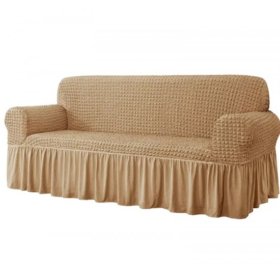 Husa bej pentru canapea cu 3 locuri- huscnp002 CAMERA/LIVING ROOM