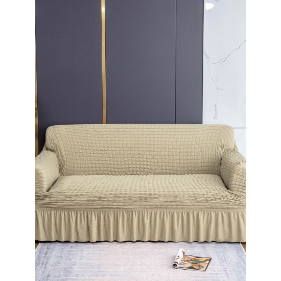 Husa crem pentru canapea cu 3 locuri- huscnp005 CAMERA/LIVING ROOM