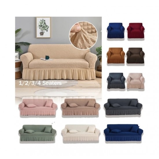 Husa crem pentru canapea cu 3 locuri- huscnp005 CAMERA/LIVING ROOM