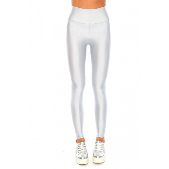Colanti Luciosi Lycra Gri Deschis - cl127 Lichidare de stoc
