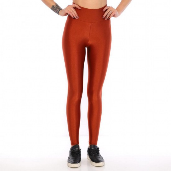 Colanti Luciosi Lycra Maro- cl933 Lichidare de stoc
