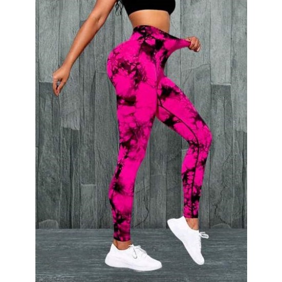 Colanti Fitness Modelatori cu Talie Inalta Roz- cl801 Lichidare de stoc