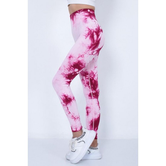 Colanti Fitness Modelatori cu Talie Inalta Roz - cl968 Lichidare de stoc