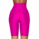 Colanti Scurti Luciosi Lycra Roz -cl991 Lichidare de stoc