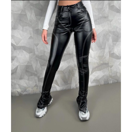 Pantaloni Sexy din Piele Ecologica -pt004 Lichidare de stoc