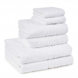 Set 4 Prosoape Hoteliere Bumbac 30x50 cm Model Grecesc 2 -prsg116