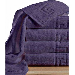 Set 2 Prosoape Hoteliere Bumbac 50x90 cm Model Grecesc-prsg111