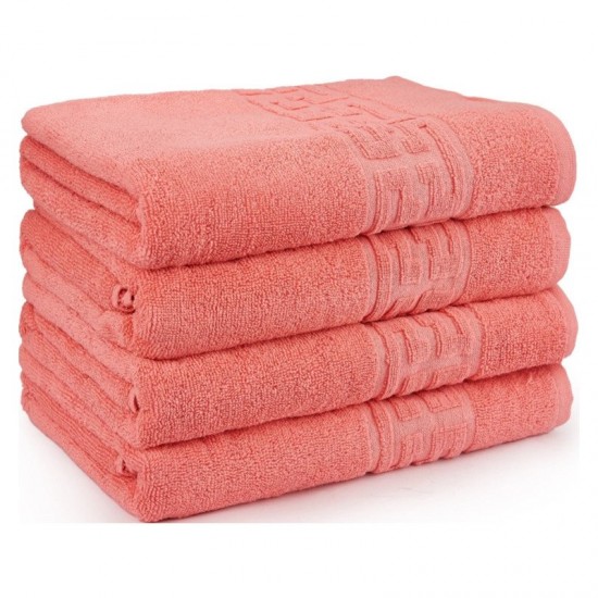 Set 4 Prosoape Hoteliere Bumbac 30x50 cm Model Grecesc 2 -prsg116 BAIE