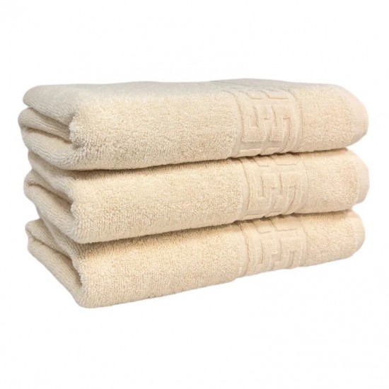 Set 2 Prosoape Hoteliere Bumbac 70x130 cm Model Grecesc 2-prsg114 BAIE