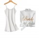Set Halat si Camasa de Noapte Sexy din Satin pentru Mirese- hl123 Lichidare de stoc