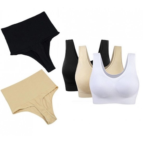 Chilot modelator tanga sau clasic + Bustiera  cupa burete SETURI PRODUSE