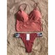 Set: Bustiera cupa burete + chilot tanga