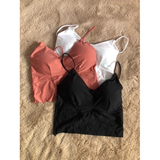 Set: Bustiera din microfibra + chilot push-up