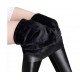 Colanti imblaniti imitatie piele, cu buzunare S606 Lichidare de stoc