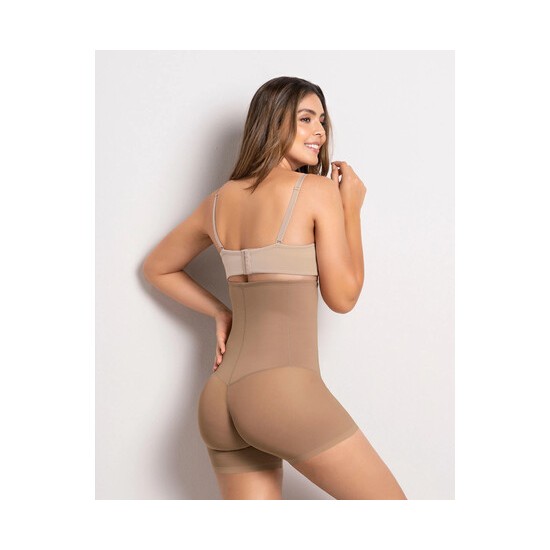 Pantalon modelator, cu banda silicon antialunecare si talie inalta LENJERIE MODELATOARE