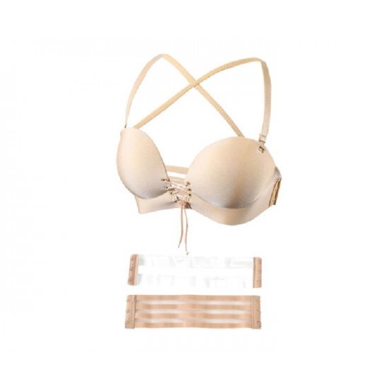 ​Sutien push up cu snur si bretele LENJERIE MODELATOARE