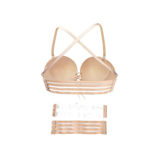 ​Sutien push up cu snur si bretele LENJERIE MODELATOARE