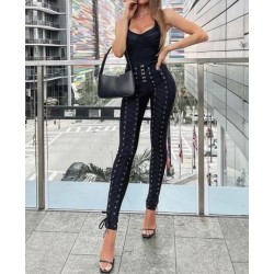 Colanti Luciosi cu Capse si Siret -cl962