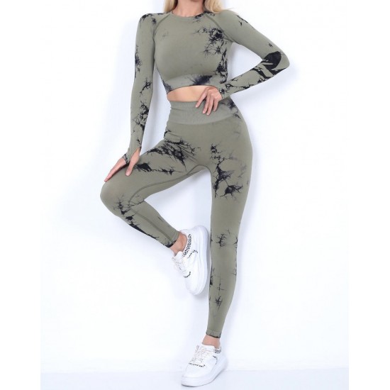 Compleu Fitness Modelator Gri Cu Negru- comp132 Lichidare de stoc