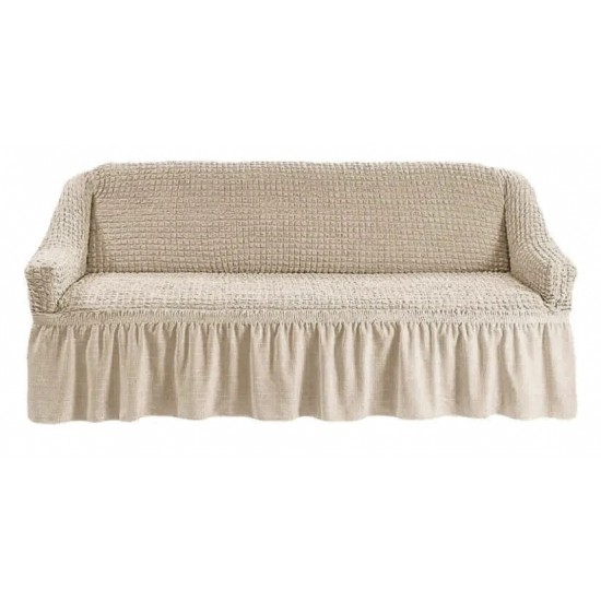 Husa crem pentru canapea cu 3 locuri- huscnp005 CAMERA/LIVING ROOM