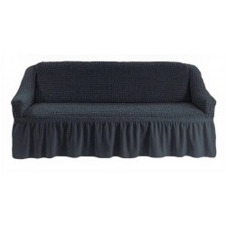 Husa gri inchis pentru canapea cu 3 locuri- huscnp003