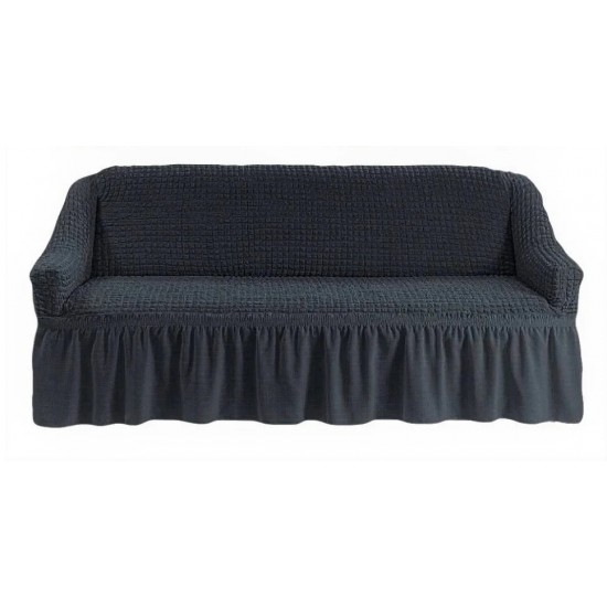 Husa gri inchis pentru canapea cu 3 locuri- huscnp003 CAMERA/LIVING ROOM